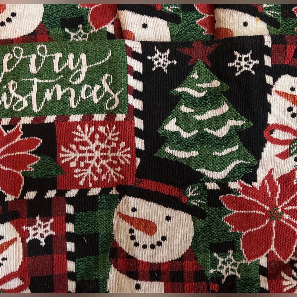 used christmas table placements